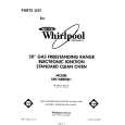 WHIRLPOOL SF010EERW1 Parts Catalog