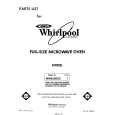 WHIRLPOOL MW8500XS1 Parts Catalog