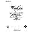 WHIRLPOOL RB170PXXW0 Parts Catalog