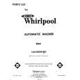 WHIRLPOOL LA5500XKW0 Parts Catalog