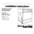 WHIRLPOOL KUDD23HY0 Installation Manual
