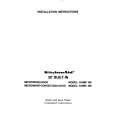 WHIRLPOOL KHMS105S0 Installation Manual
