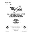 WHIRLPOOL SF5140ERW2 Parts Catalog