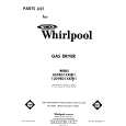 WHIRLPOOL LG9801XKW1 Parts Catalog