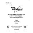 WHIRLPOOL SF5140EPW0 Parts Catalog