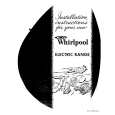 WHIRLPOOL RJE360BW0 Installation Manual