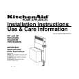 WHIRLPOOL KIRD802XSS3 Installation Manual