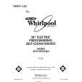 WHIRLPOOL RF375PXWN2 Parts Catalog