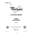 WHIRLPOOL 3LA5580XSW2 Parts Catalog