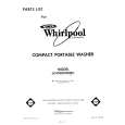 WHIRLPOOL LC4900XMW1 Parts Catalog