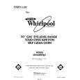 WHIRLPOOL SE960PEPW1 Parts Catalog