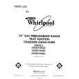 WHIRLPOOL SF3007SRW4 Parts Catalog