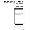 WHIRLPOOL KUCS181T0 Owners Manual