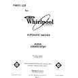WHIRLPOOL LA8400XWM0 Parts Catalog