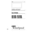 WHIRLPOOL AGB 444/WP Installation Manual