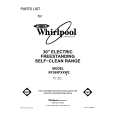 WHIRLPOOL RF365PXXW2 Parts Catalog