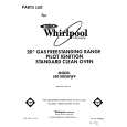 WHIRLPOOL SF0100SRW9 Parts Catalog