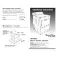 WHIRLPOOL GEQ8858KQ0 Installation Manual