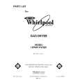 WHIRLPOOL LG9681XWW0 Parts Catalog