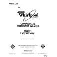 WHIRLPOOL CA2751XWW1 Parts Catalog