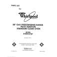 WHIRLPOOL SF3000SWN1 Parts Catalog