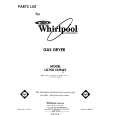WHIRLPOOL LG7001XMW2 Parts Catalog
