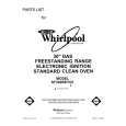 WHIRLPOOL SF302BEYQ1 Parts Catalog